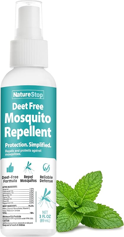 NatureStop Deet Free Mosquito Repellent