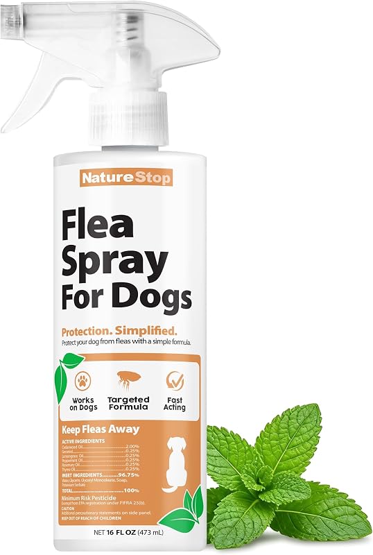NatureStop Flea Spray For Dogs